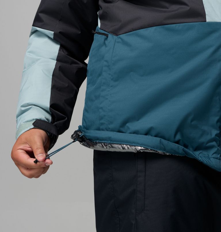 Men's Point Park II Waterproof Insulated Jacket - Extended Size, Color: Everblue, Shark, Crushed Blue, image 8
