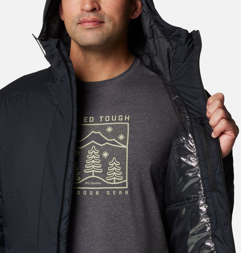 Men's Point Park II Waterproof Insulated Jacket, Color: Black, image 5