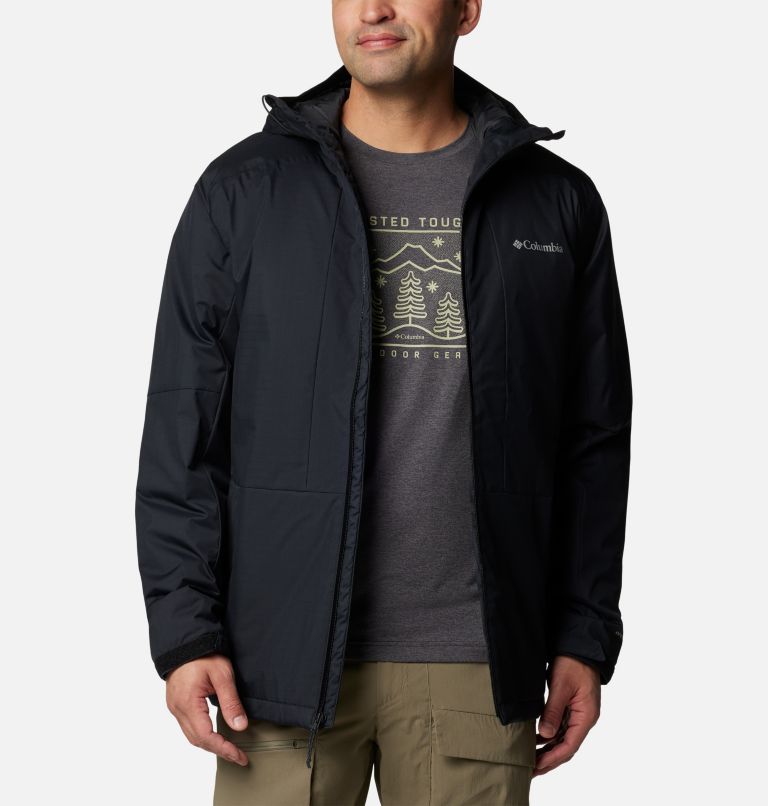 Men's Point Park II Waterproof Insulated Jacket, Color: Black, image 7