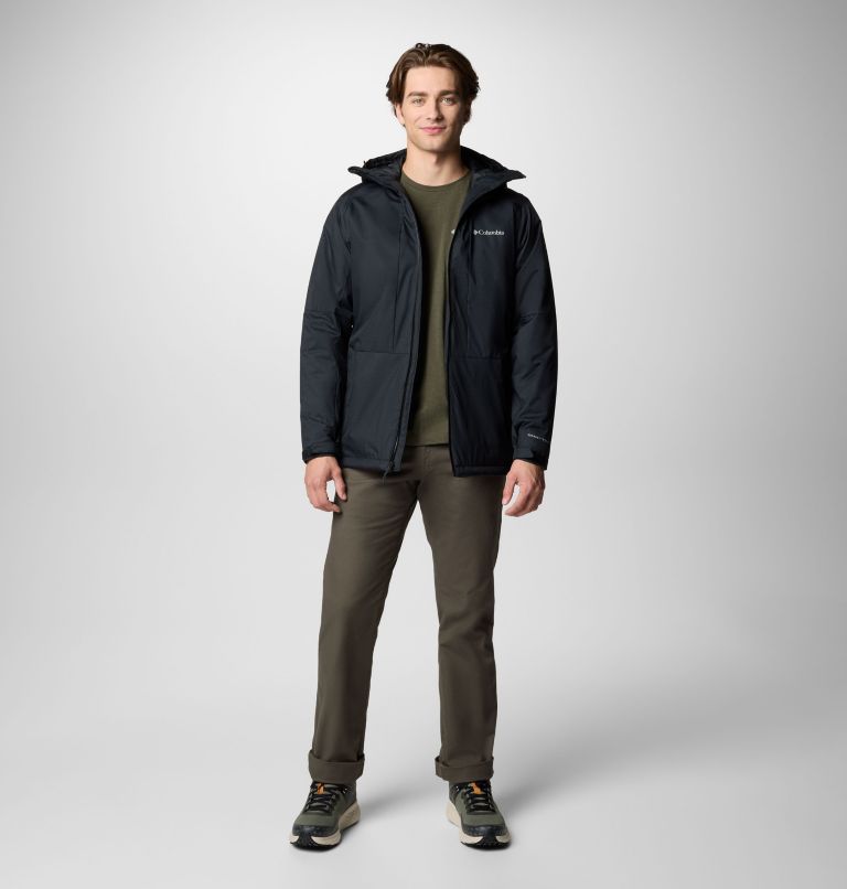 Men's Point Park II Waterproof Insulated Jacket, Color: Black, image 2