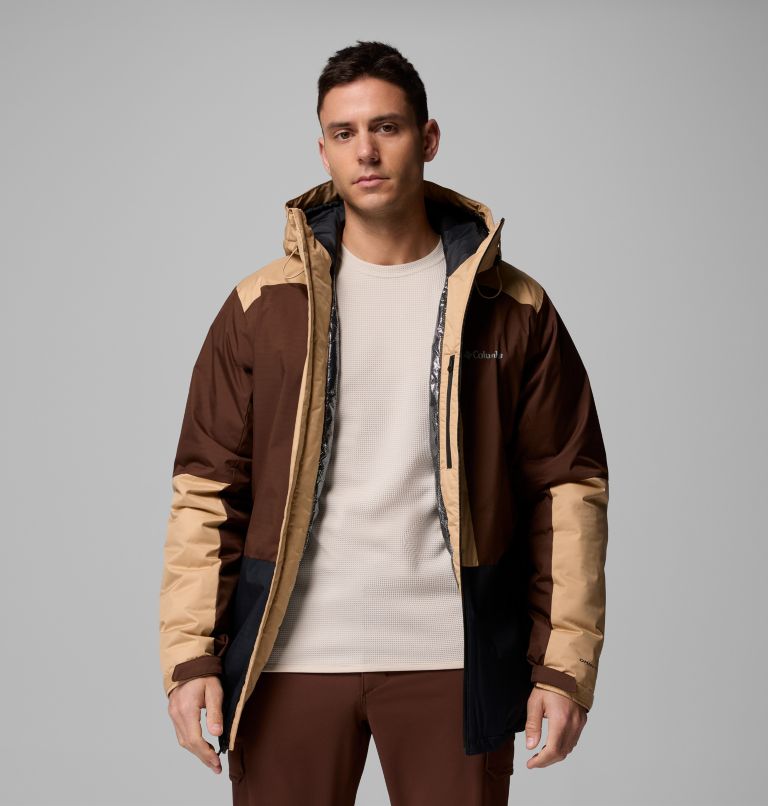 Men's Point Park II Waterproof Insulated Jacket, Color: Black, Tobacco, Canoe, image 9