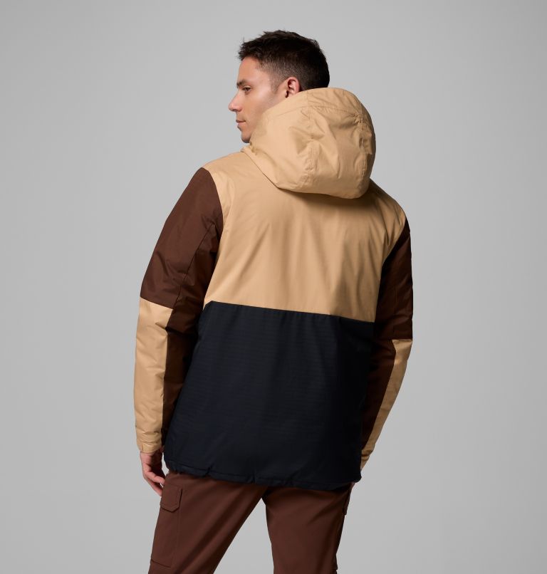 Men's Point Park II Waterproof Insulated Jacket, Color: Black, Tobacco, Canoe, image 3