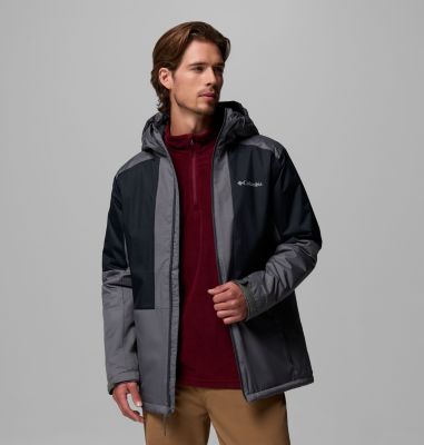 Point Park II wasserdichte isolierte Jacke für Männer, Color: City Grey, Black, image 12