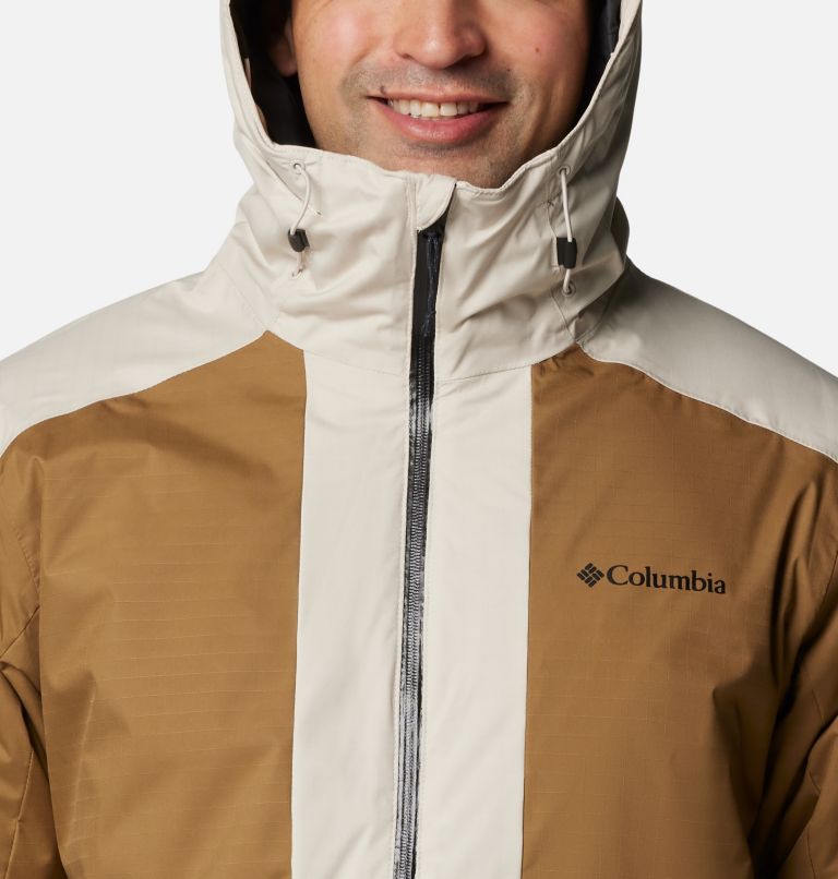 Men's Point Park II Waterproof Insulated Jacket, Color: Dark Stone, Delta, Black, image 4