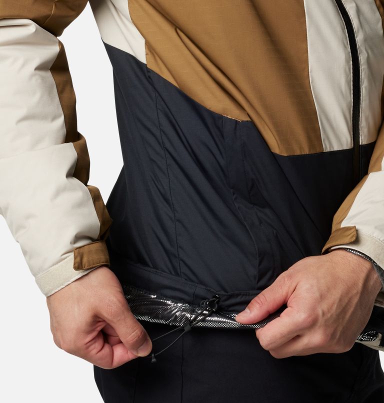 Men's Point Park II Waterproof Insulated Jacket, Color: Dark Stone, Delta, Black, image 7