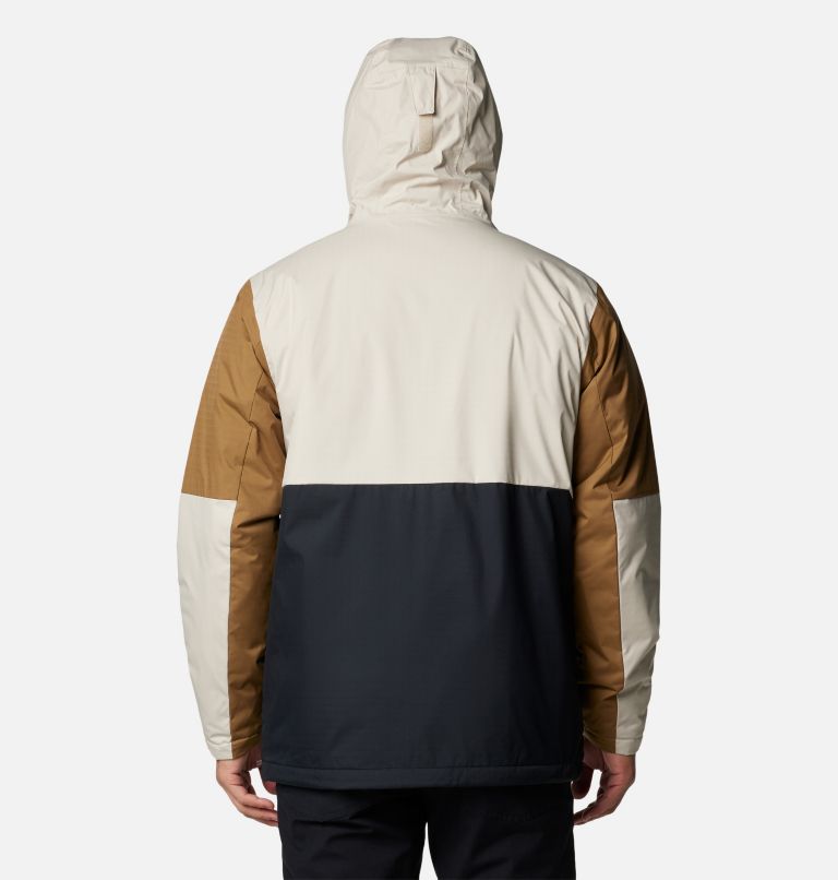 Men's Point Park II Waterproof Insulated Jacket, Color: Dark Stone, Delta, Black, image 2
