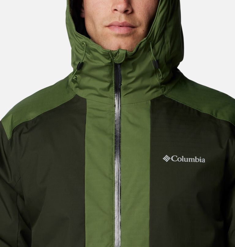 Men's Point Park II Waterproof Insulated Jacket, Color: Canteen, Greenscape, Safari, image 4