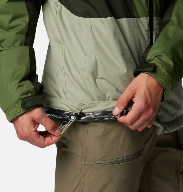 Men's Point Park II Waterproof Insulated Jacket, Color: Canteen, Greenscape, Safari, image 7