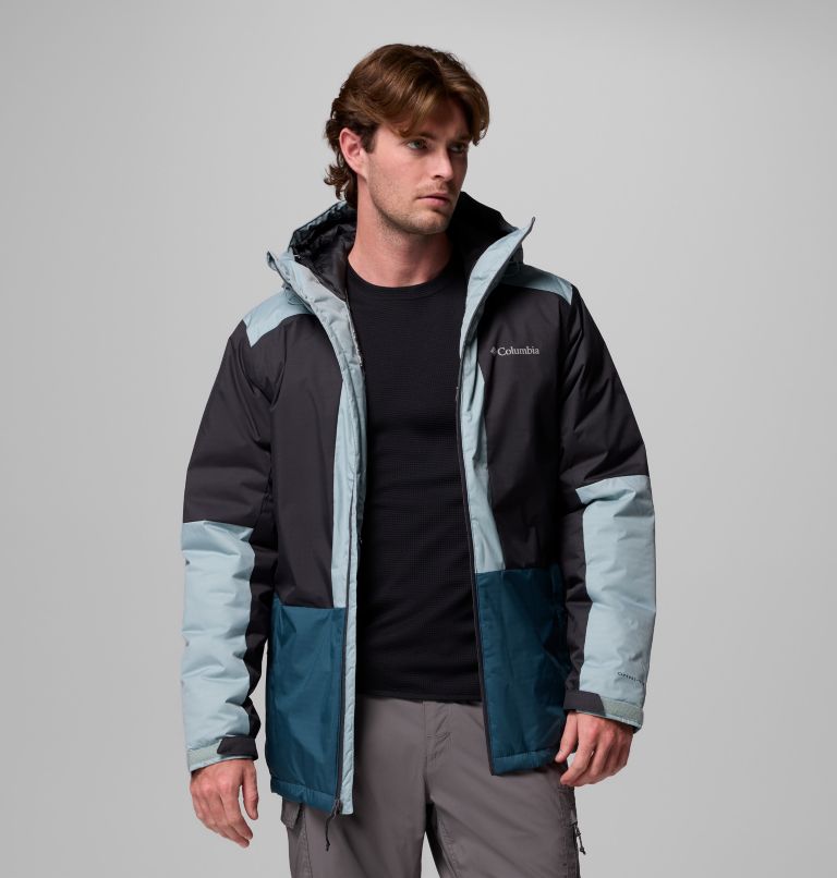 Men's Point Park II Waterproof Insulated Jacket, Color: Everblue, Shark, Crushed Blue, image 5