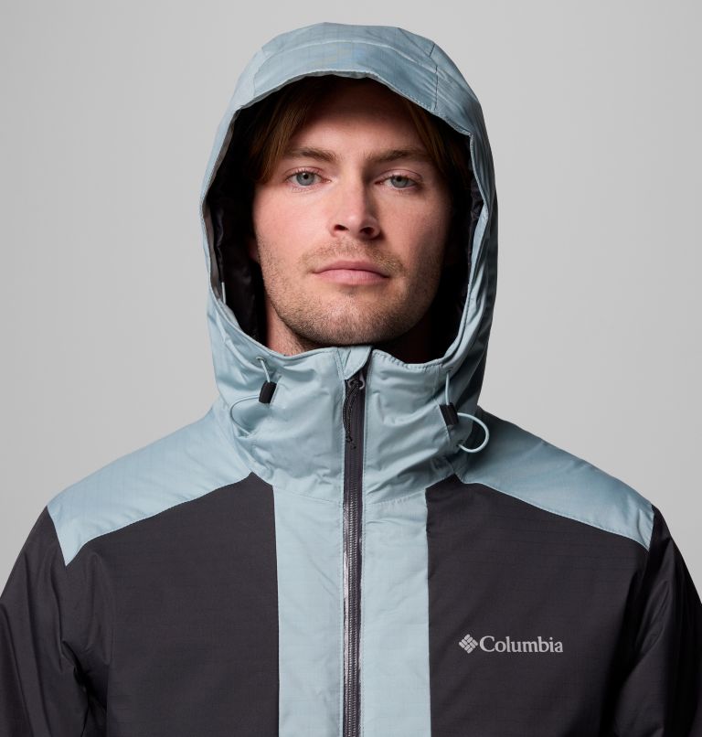 Men's Point Park II Waterproof Insulated Jacket, Color: Everblue, Shark, Crushed Blue, image 8