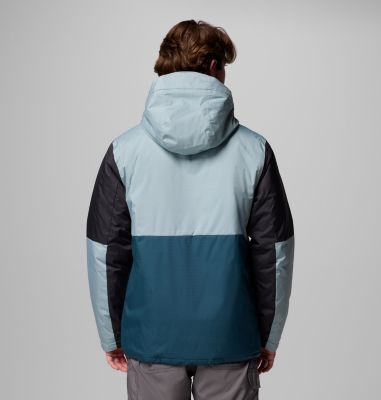 Point Park II wasserdichte isolierte Jacke für Männer, Color: Everblue, Shark, Crushed Blue, image 3