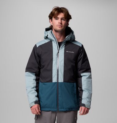 Chaqueta aislante impermeable Point Park II para hombre, Color: Everblue, Shark, Crushed Blue, image 1