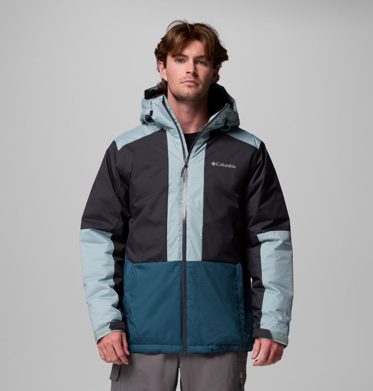 Men's Point Park II Waterproof Insulated Jacket, Color: Everblue, Shark, Crushed Blue, image 1