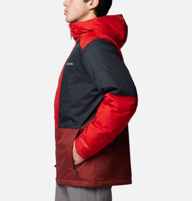 Chaqueta aislante impermeable Point Park II para hombre, Color: Sail Red, Black, Spice, image 19