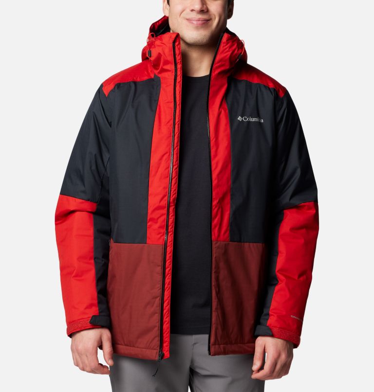 Red insulated jacket online