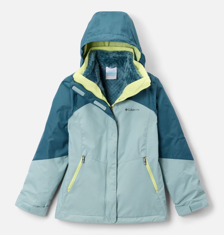 Girls' Bugaboo III Fleece Interchange Jacket, Color: Crushed Blue, Everblue, image 1