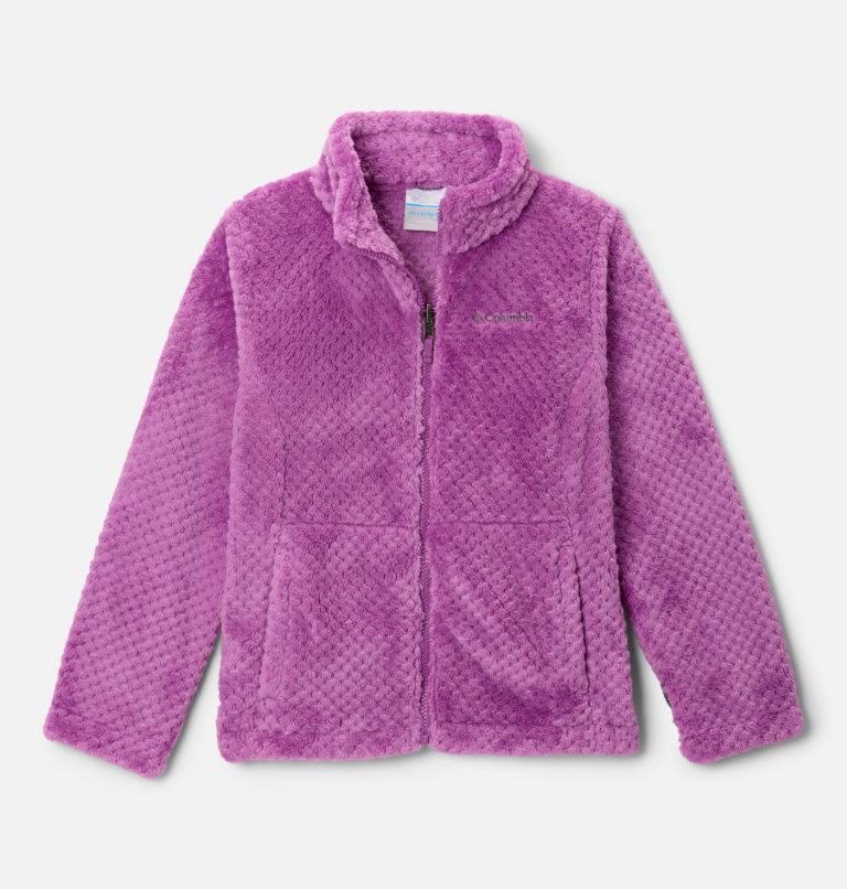 Girls' Bugaboo III Fleece Interchange Jacket, Color: Razzle, Lavender Pearl, image 4