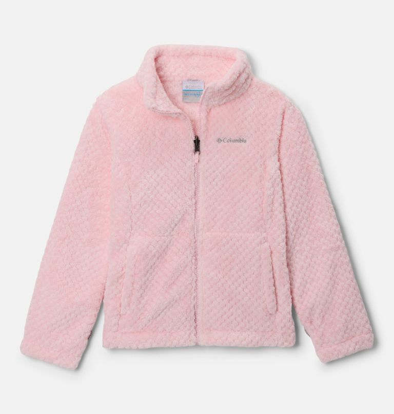 Girls' Bugaboo III Fleece Interchange Jacket, Color: Satin Pink, Rich Wine, image 4