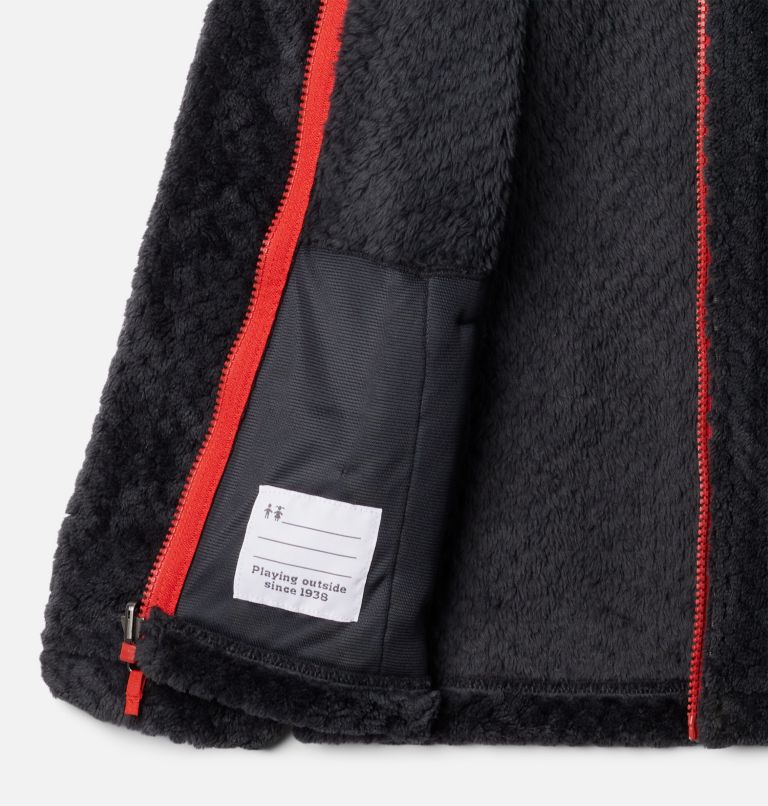 Girls' Bugaboo III Fleece Interchange Jacket, Color: Sail Red, Black, image 4