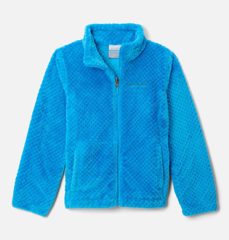 Girls' Bugaboo III Fleece Interchange Jacket, Color: Citron Haze, Compass Blue, image 4