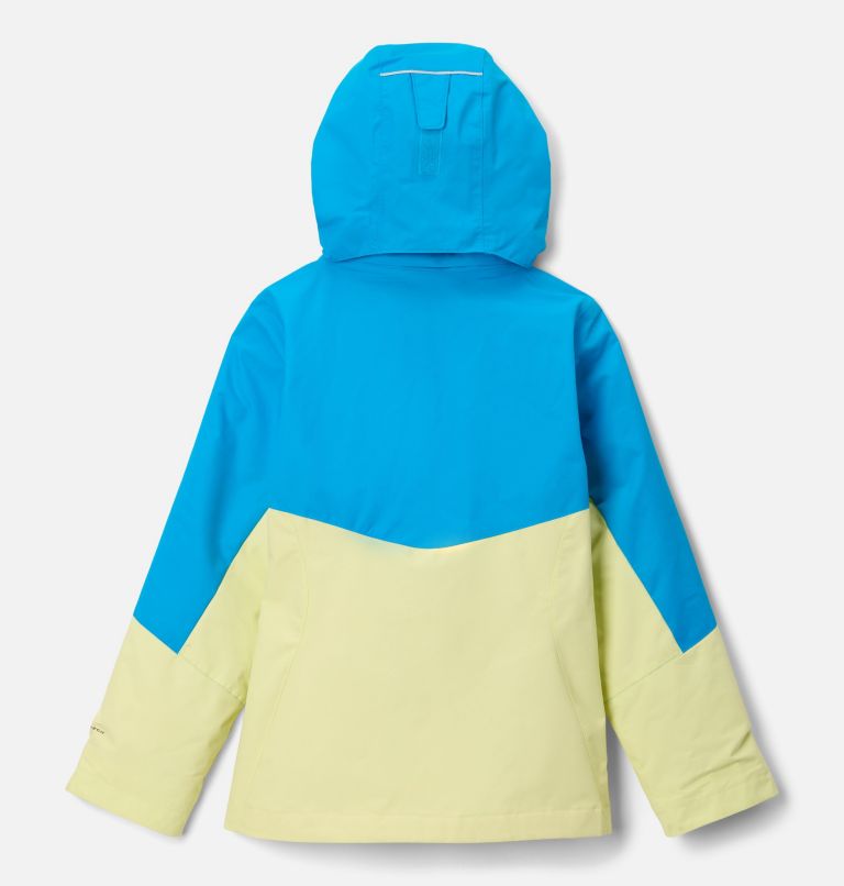 Girls' Bugaboo III Fleece Interchange Jacket, Color: Citron Haze, Compass Blue, image 2