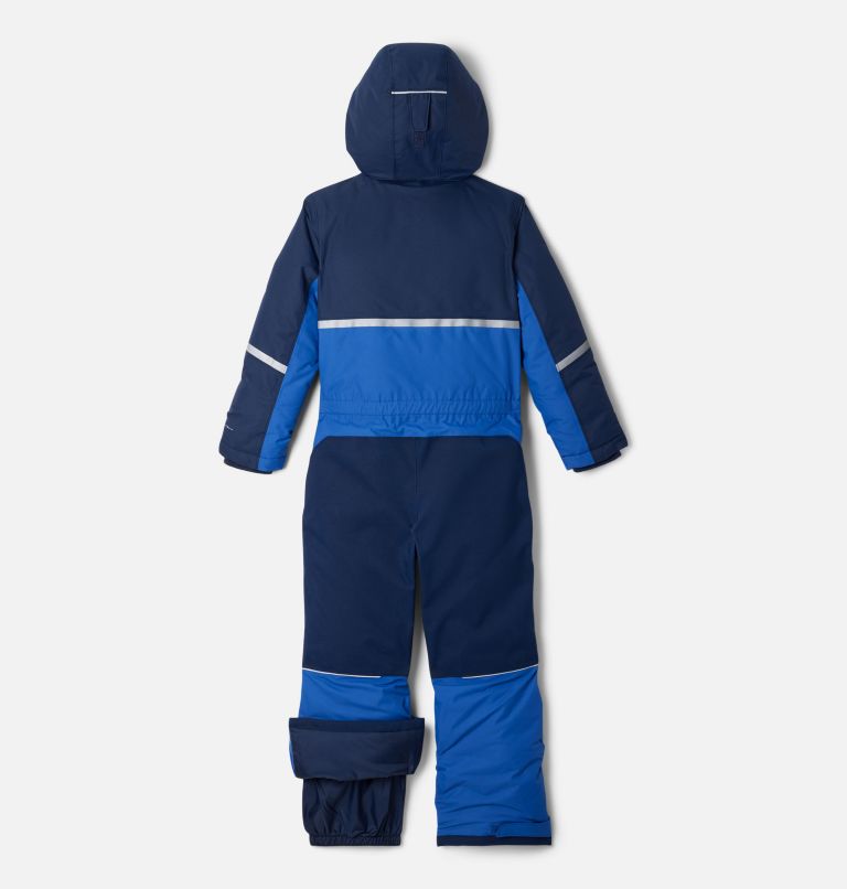 Kids' Buga III Suit, Color: Mountain Blue. Collegiate Navy, image 2