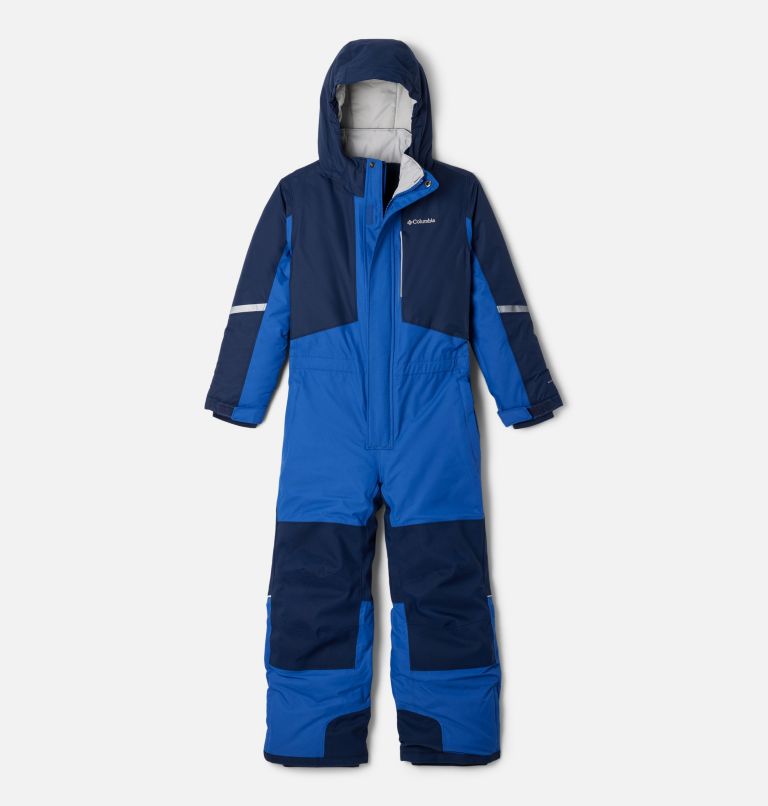 Kids' Buga III Suit, Color: Mountain Blue. Collegiate Navy, image 1