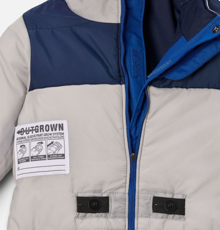 Toddler Buga III Suit, Color: Mountain Blue. Collegiate Navy, image 3
