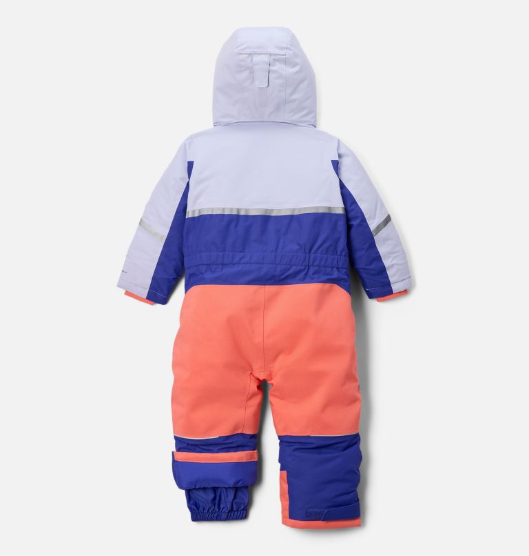 Toddler Buga III Suit, Color: Clematis Blue, Snowdrift, Hot Coral, image 2