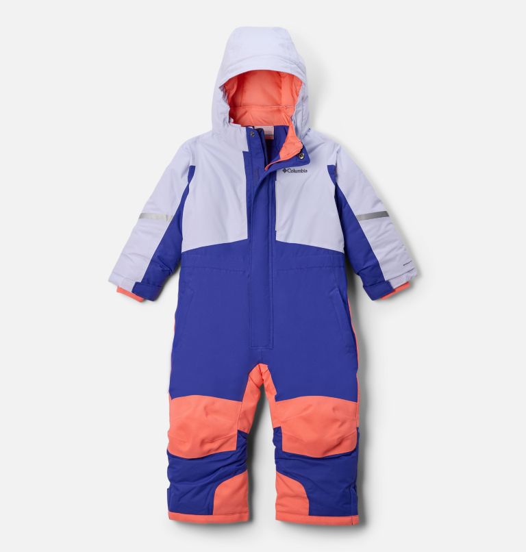 Toddler Buga III Suit, Color: Clematis Blue, Snowdrift, Hot Coral, image 1