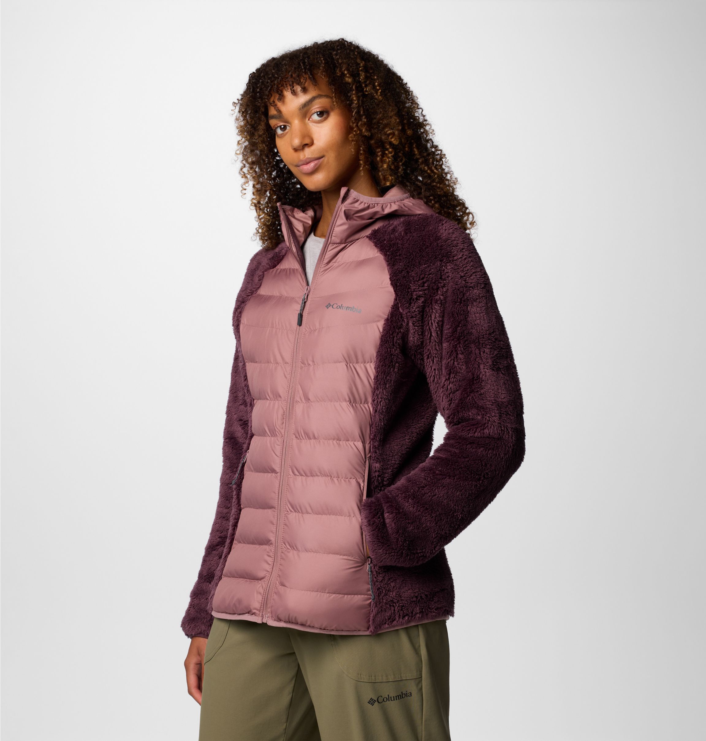 New Columbia Women's Powder Pillow Hybrid deals Jacket Size M