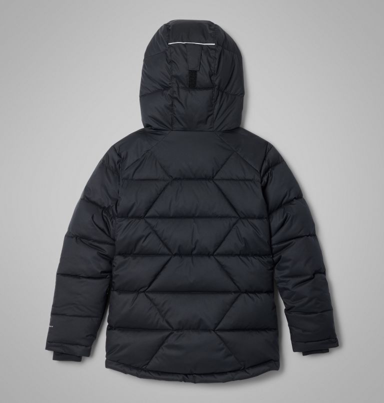 Boys' Winter Powder III Quilted Jacket, Color: Black, image 2