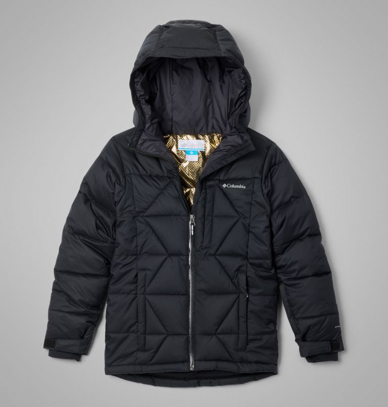 Boys' Winter Powder III Quilted Jacket, Color: Black, image 1
