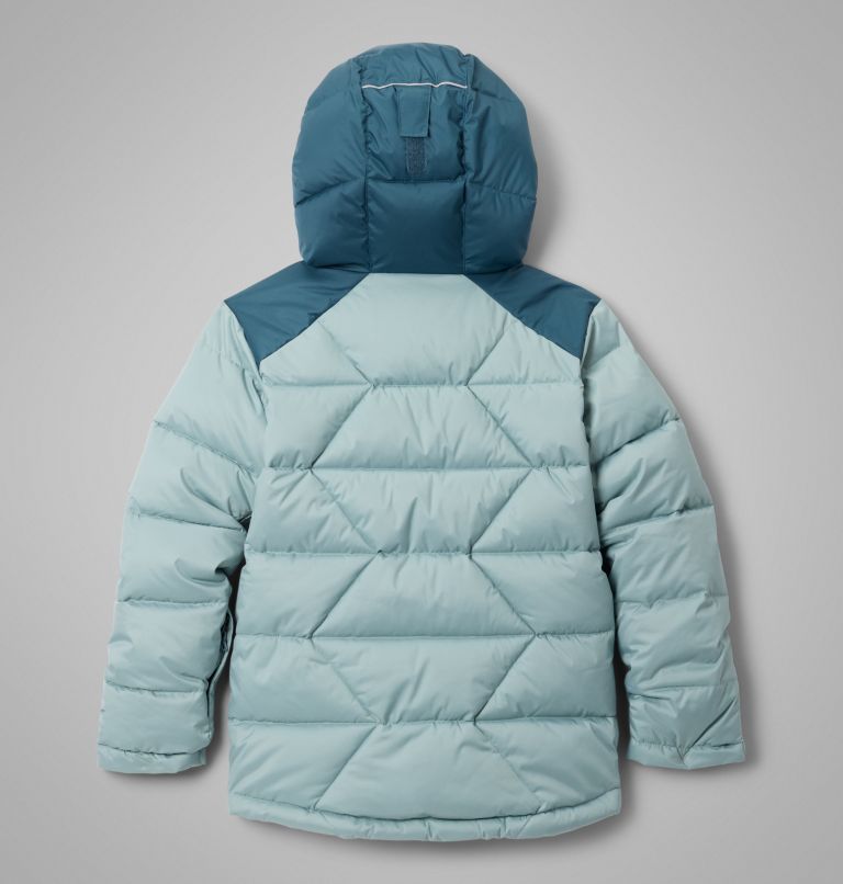 Boys' Winter Powder III Quilted Jacket, Color: Crushed Blue, Everblue, image 2