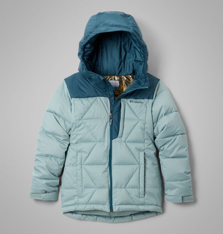 Boys' Winter Powder III Quilted Jacket, Color: Crushed Blue, Everblue, image 1