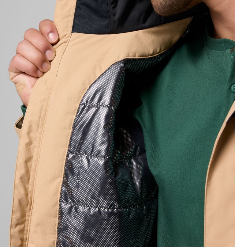 Men's Hikebound II Insulated Jacket, Color: Canoe, Black, image 6