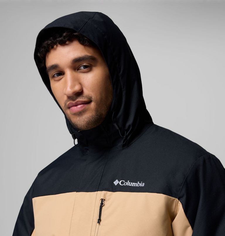 Men's Hikebound II Insulated Jacket, Color: Canoe, Black, image 7