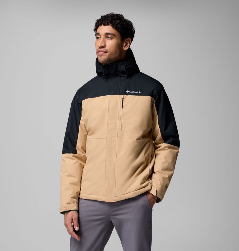 Men's Hikebound II Insulated Jacket, Color: Canoe, Black, image 1