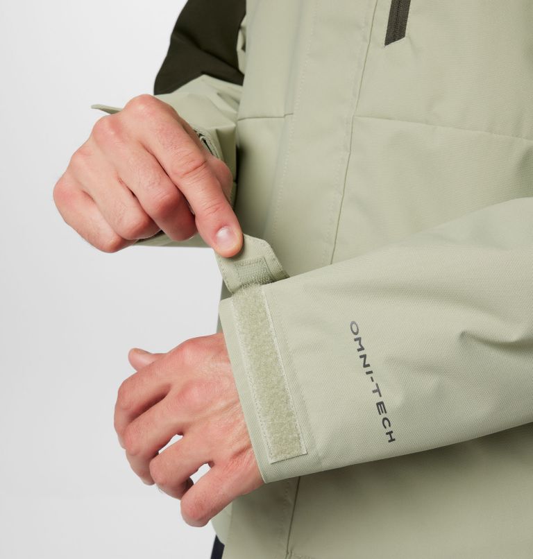 Men's Hikebound II Insulated Jacket, Color: Safari, Greenscape, image 6