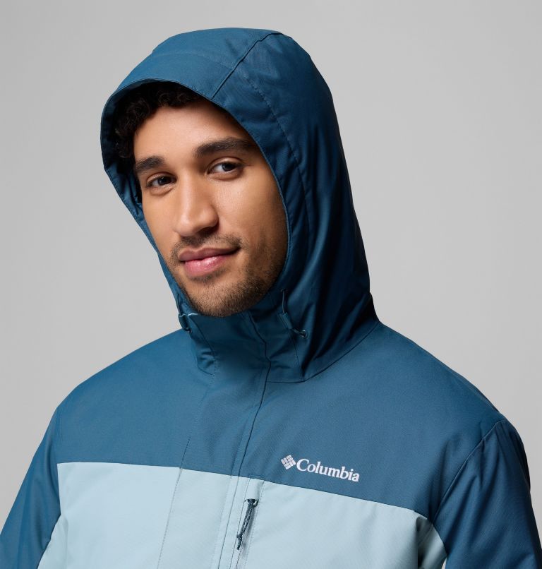 Men's Hikebound II Insulated Jacket, Color: Crushed Blue, Everblue, image 7
