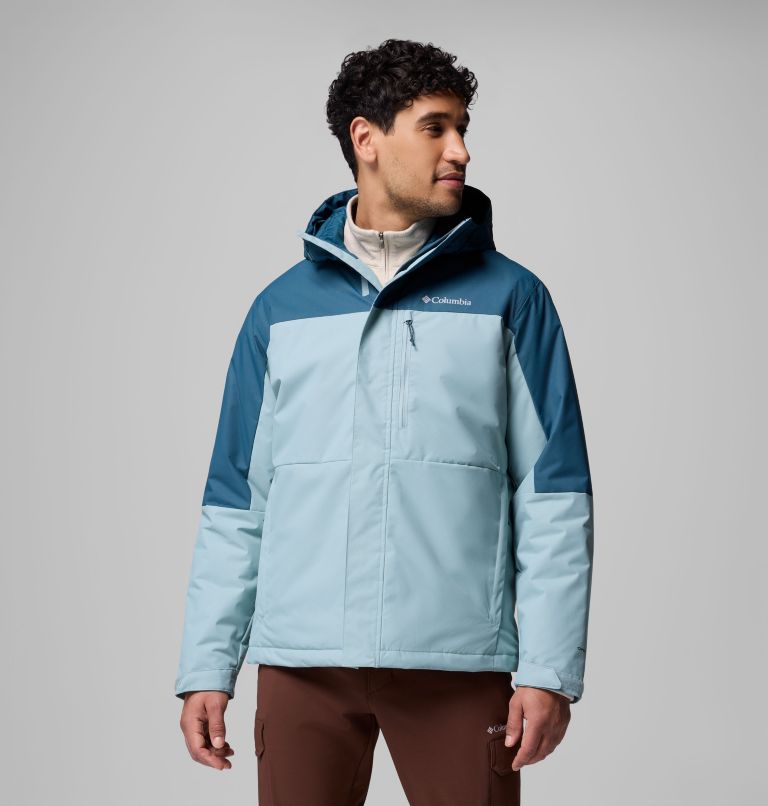 Men's Hikebound II Insulated Jacket, Color: Crushed Blue, Everblue, image 1