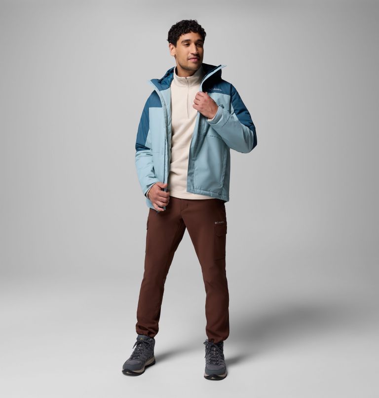 Men's Hikebound II Insulated Jacket, Color: Crushed Blue, Everblue, image 2