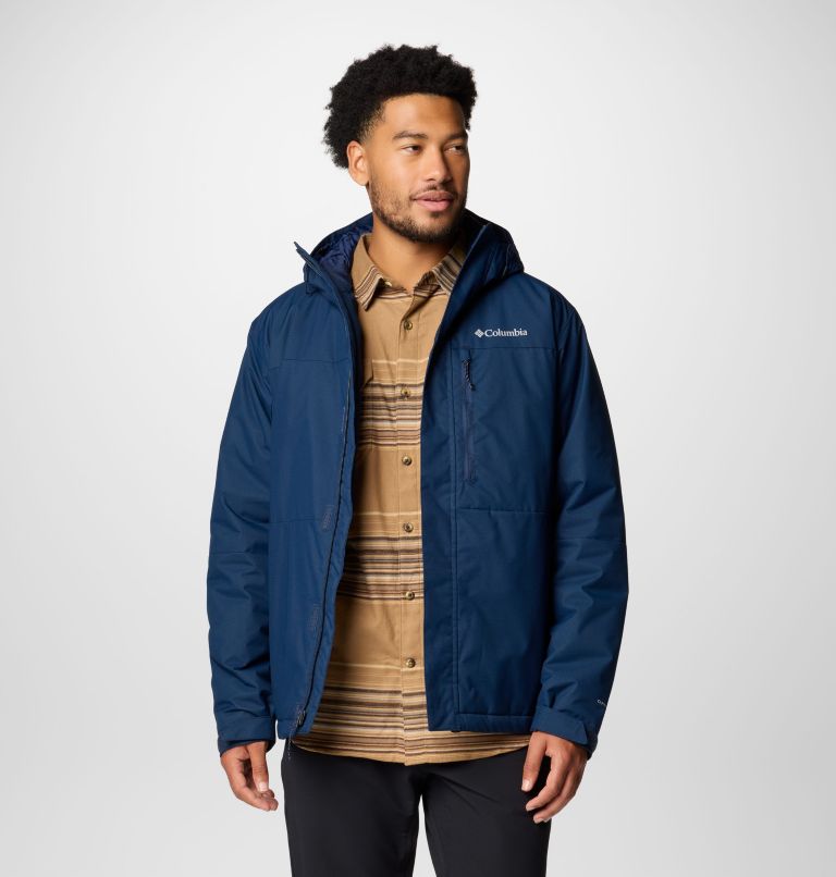 Men's Hikebound II Insulated Jacket, Color: Collegiate Navy, image 7