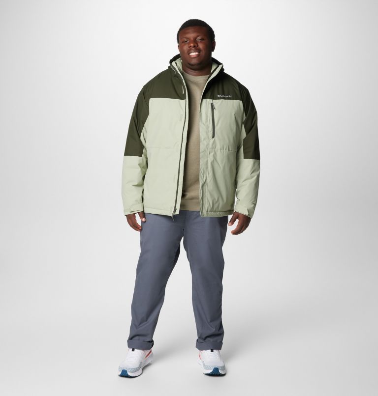 Men's Hikebound II Insulated Jacket - Big, Color: Safari, Greenscape, image 3