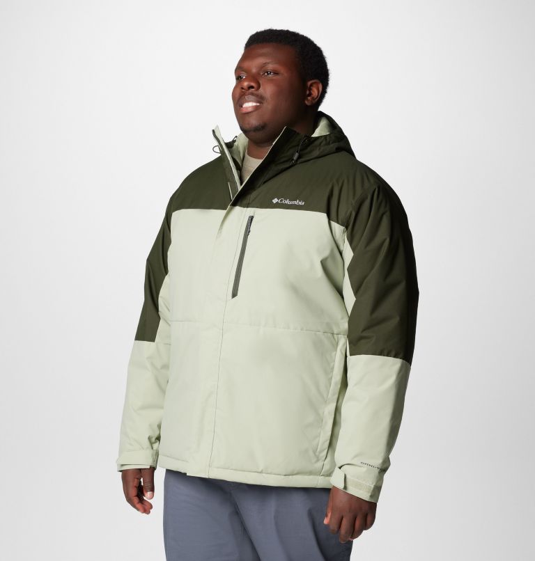 Men's Hikebound II Insulated Jacket - Big, Color: Safari, Greenscape, image 4