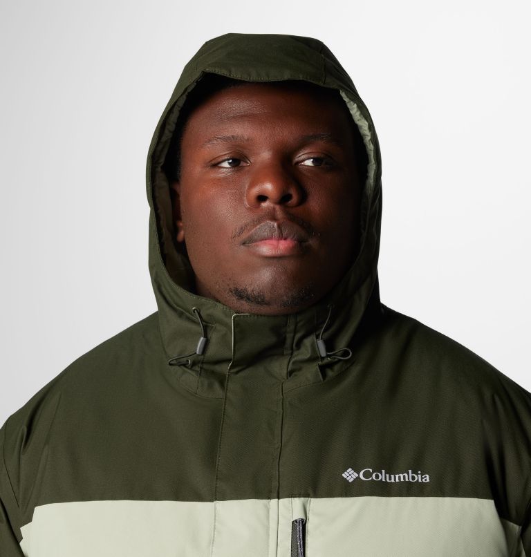 Men's Hikebound II Insulated Jacket - Big, Color: Safari, Greenscape, image 5