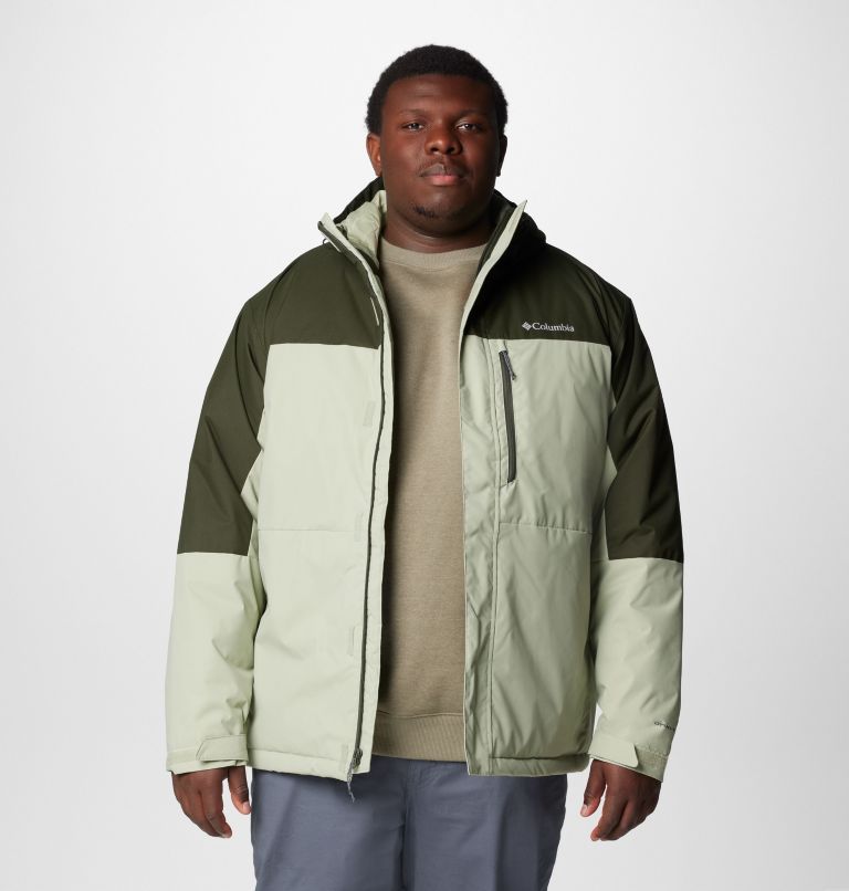 Men's Hikebound II Insulated Jacket - Big, Color: Safari, Greenscape, image 6
