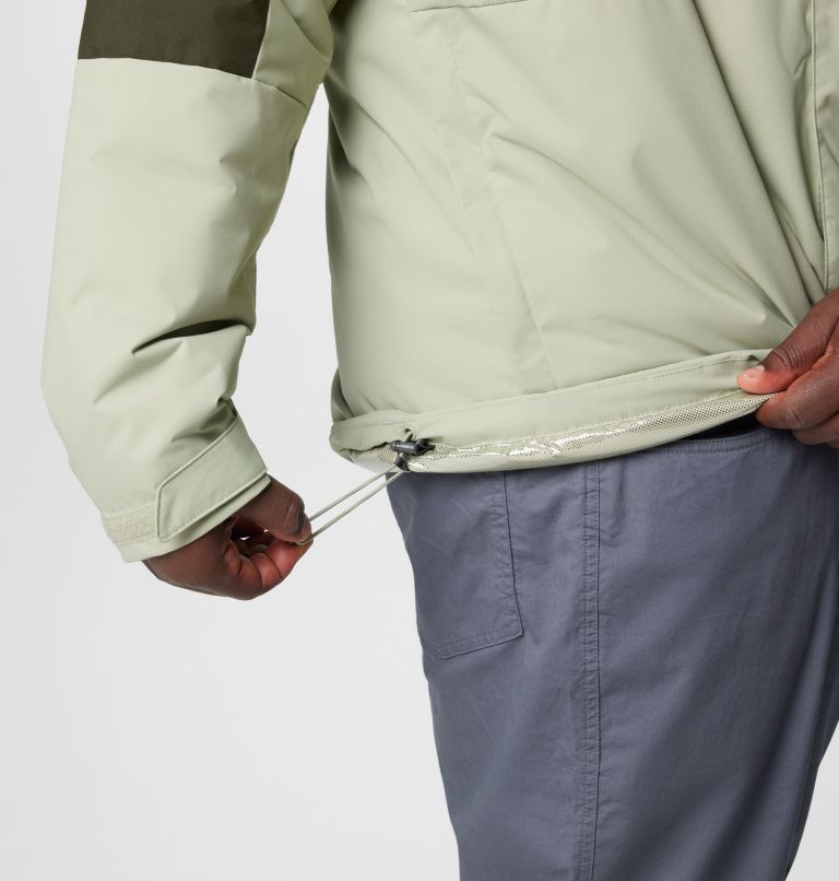Men's Hikebound II Insulated Jacket - Big, Color: Safari, Greenscape, image 7