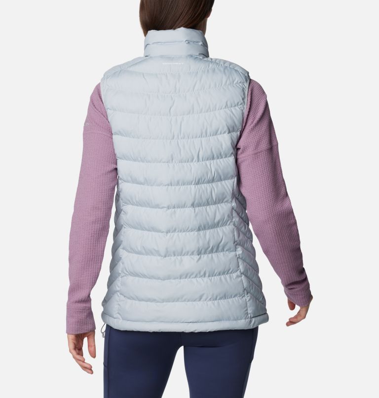 Women's Powder Lite II Insulated Vest, Color: Cirrus Grey, image 2