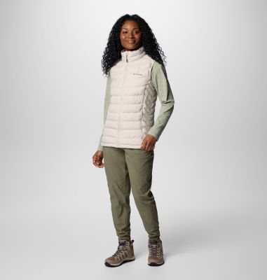 Women's Powder Lite II Insulated Vest, Color: Dark Stone, image 3